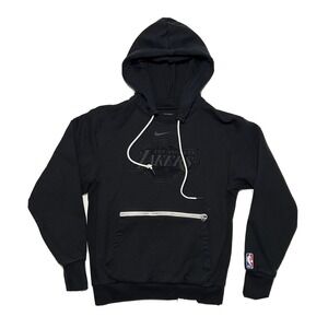 Los Angeles Lakers‎ Nike Team Issued NBA Sweatshirt Hoodie Black Size XS